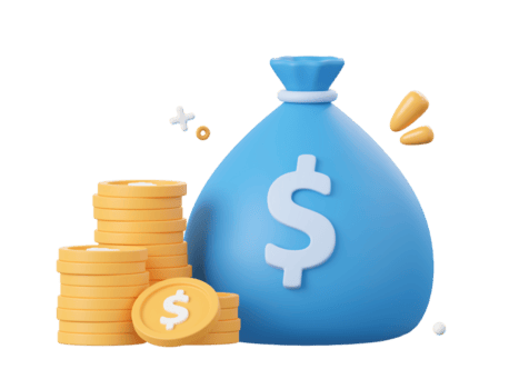 Dollar savings illustration